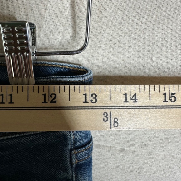IRO Medium Wash Fragile Mid Rise Stretch Skinny Raw Hem Jeans Size 29 - Picture 9 of 10
